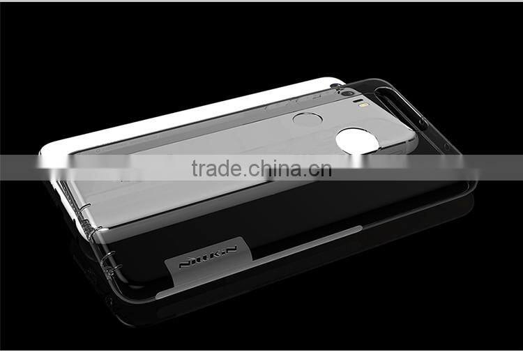2016 Newest High Quality Nillkin Nature Transparent Soft TPU Case Back Cover For HUAWEI HONOR 8