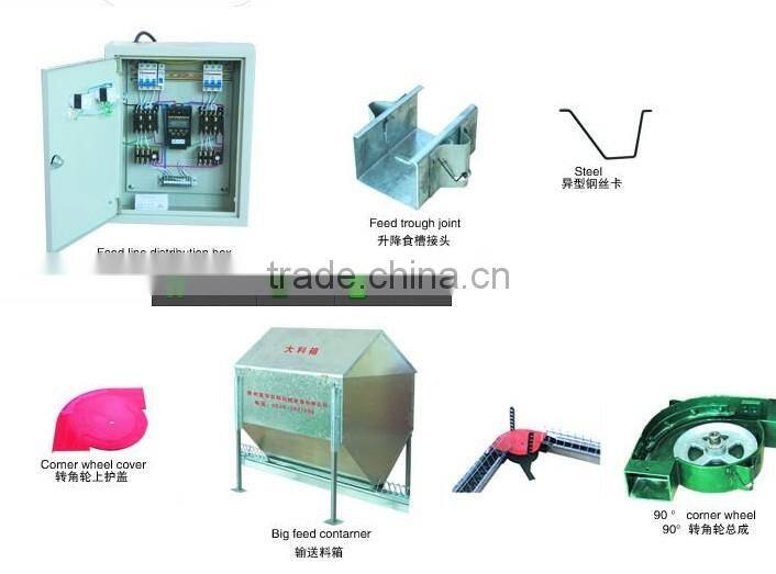 FUHUA automatic feeding chain system for broiler farm