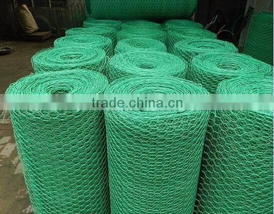 PVC coated hexagonal chicken wire mesh netting