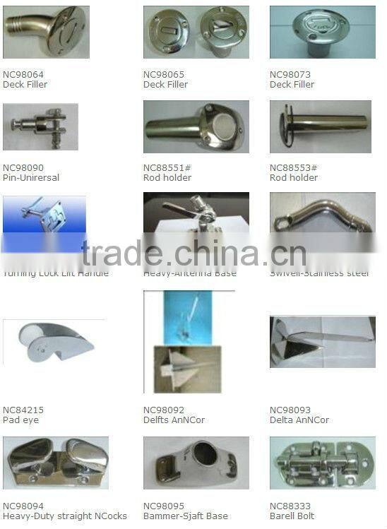 Marine Hardware | Stainless Steel Deck Hardware | Stainless steel marine boat hardware