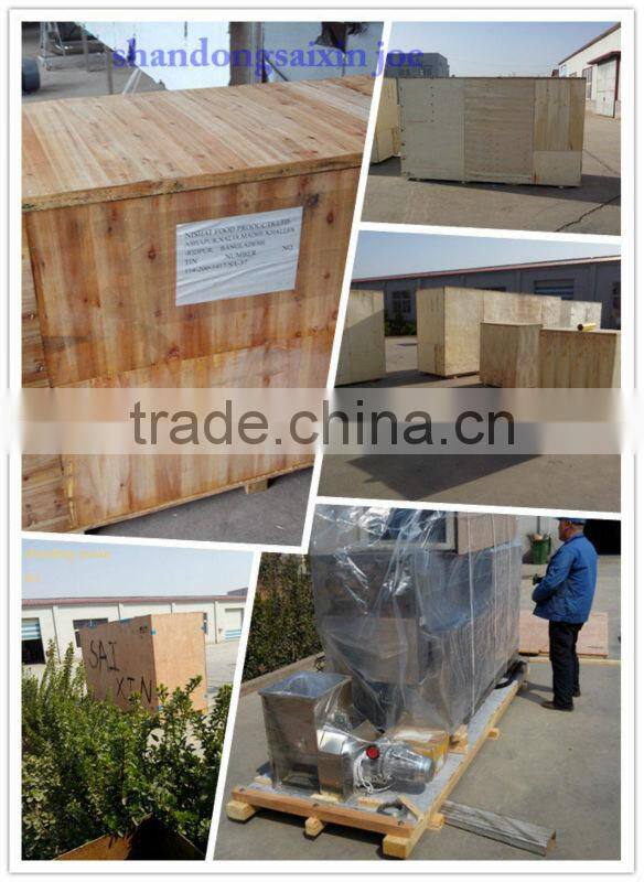 Single extruder food machine