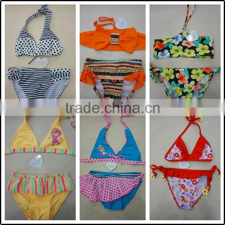 New world online shopping custom kids swimwear made in china