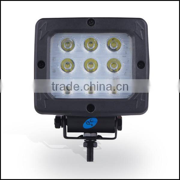 27w Square LED work light cree driving light 24v lamp for motorcycle,4x4 cars