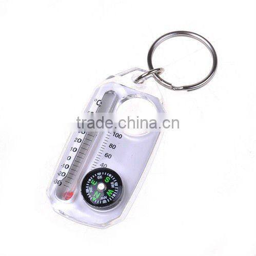 2014 Mini Multi-use Mini Multi-use Thermometer Compass Magnifying Glass