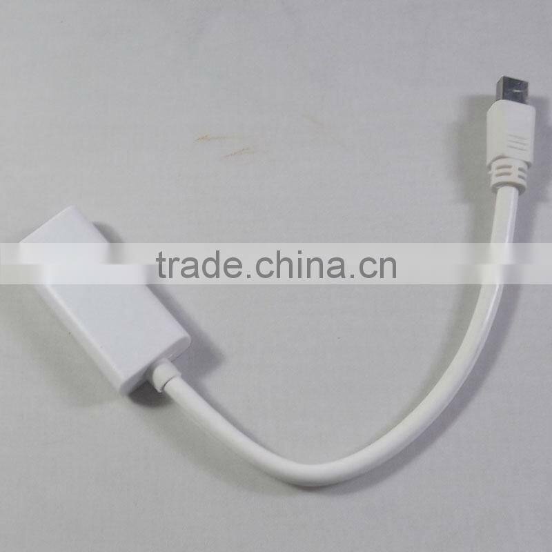 Mini dvi to usb cable Mini DVI to RCA S-Video AV CABLE Adapter dvi to dp converter for Apple Macbook DVI to tv converter