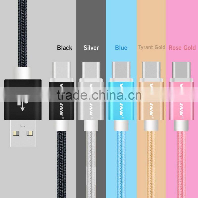 VOXLINK 1m gold plated&metal&nylon braid 3.5 mm Jack Aux stereo Audio Cable Male to Female Extension Cable