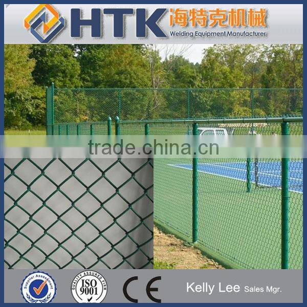 Machine manufacturer!!! galvanized chain link fence machine,chain link fence machines in China