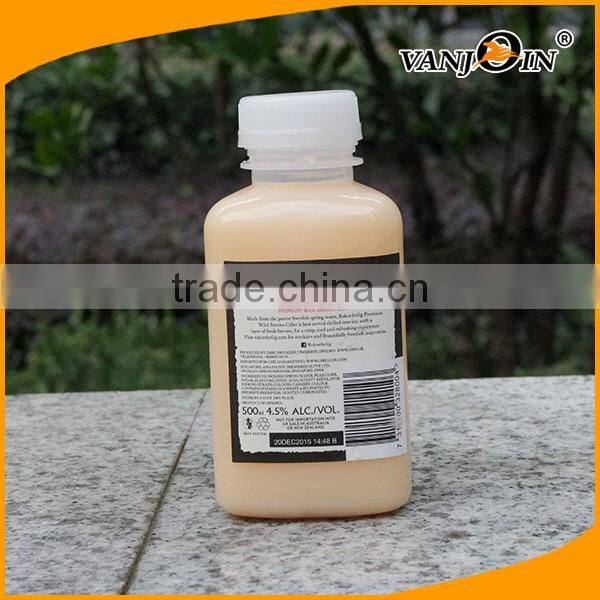 10 oz or 16 oz Tapered Square Hot Filling PP Juice Bottle