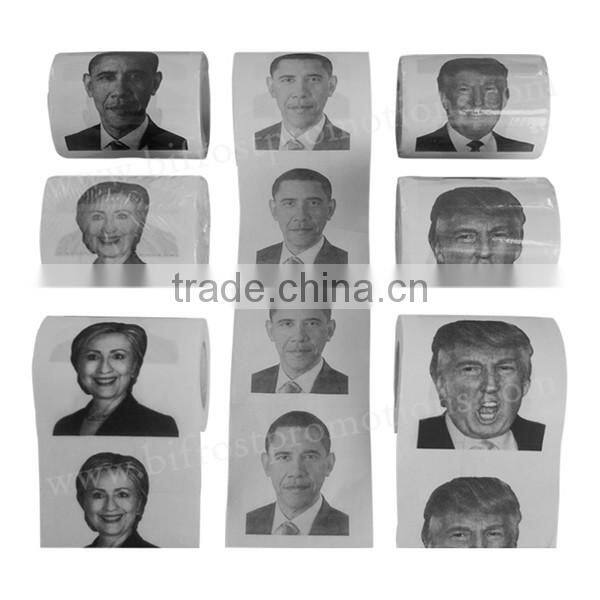 Presidential Election Campaign Promotional Printed Toilet Paper