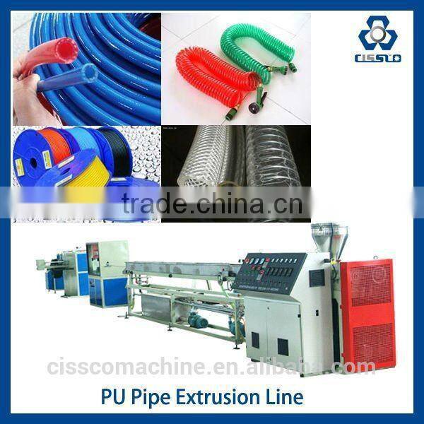 PU AIR HOSE MACHINE PU DUCT TUBE EXTRUDING LINE