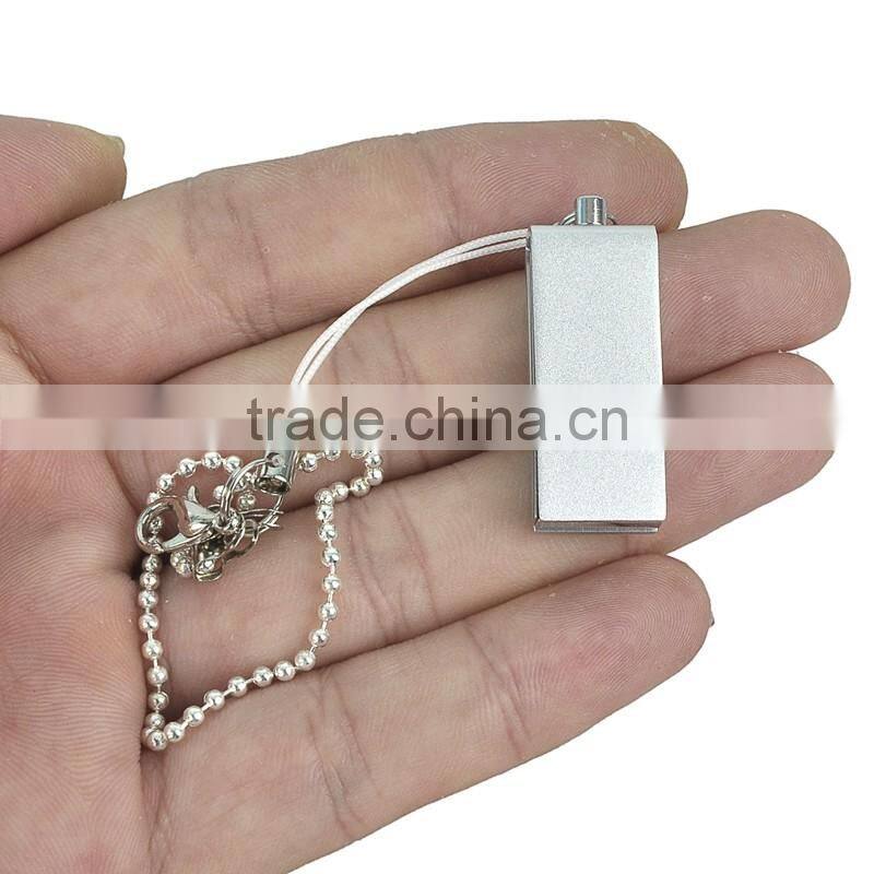Swivel usb flash drive with logo