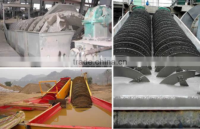 High efficiency spiral sand washing machine for concrete