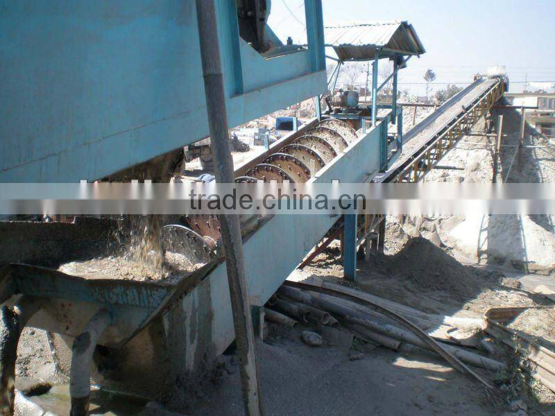 Good quality double spiral sand washing machine/spiral ore washer machine