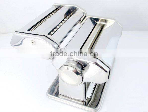 Italian Noodle Spaghetti Maker 150mm Stainless Steel Handle Pasta Machine