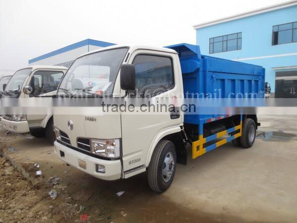 DONGFENG 4*2 Hydraulic dump garbage truck 4 ton