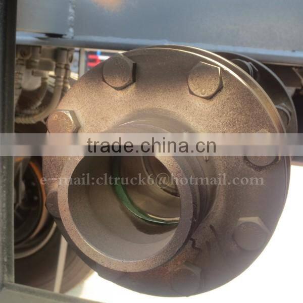 CLW 2 axis Single-point suspension Acid Tanker Trailer 26m3