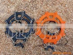 Rubber sole reusable anti slip ice snow shoe grips