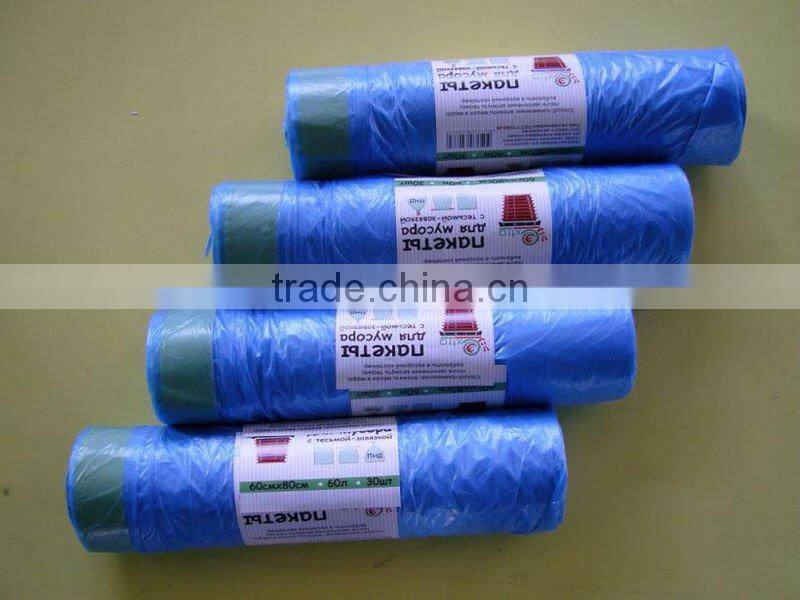 plastic garbage bag/refuse sack in box