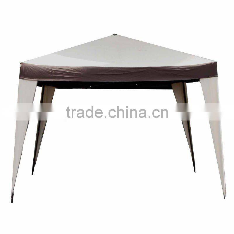 3*3M, Hot selling Portable striped polyester wedding gazebo