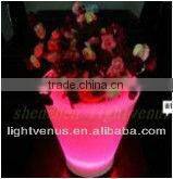 New products 2015 innovative product for homes led planter plastic tube flower vase mold