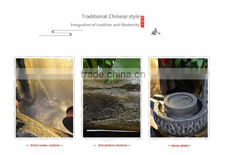 Stone rockery indoor waterfall for home decoration