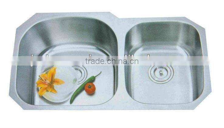Undermount 304#Stainless steel Kitchen Sink