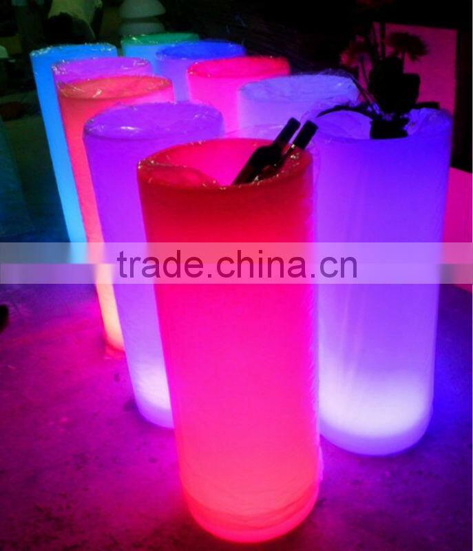 multicolor change led high top tea/coffee/cocktail table