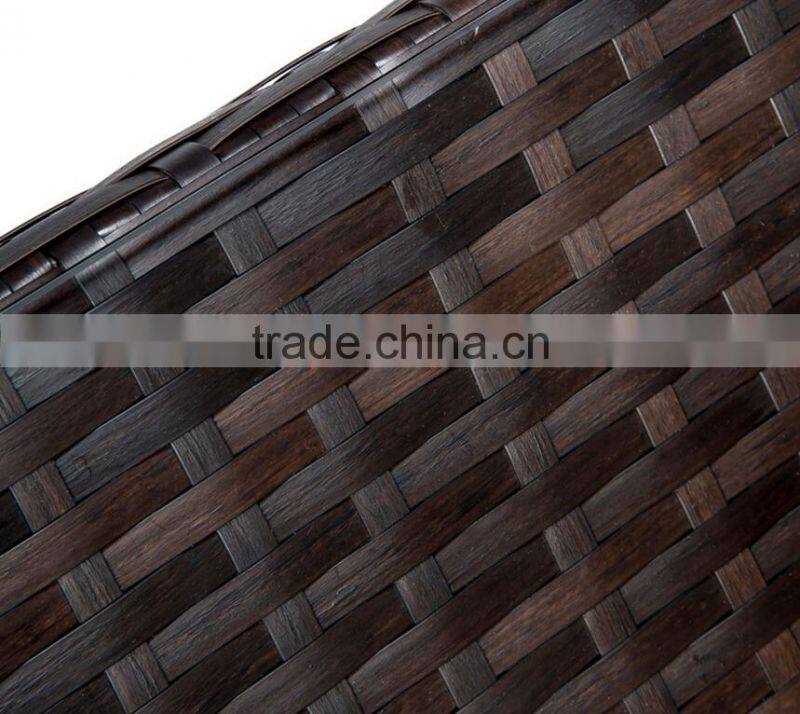 2017 Trade Assurance most popular outdoor alum frame rattan restaurant used dinning table set