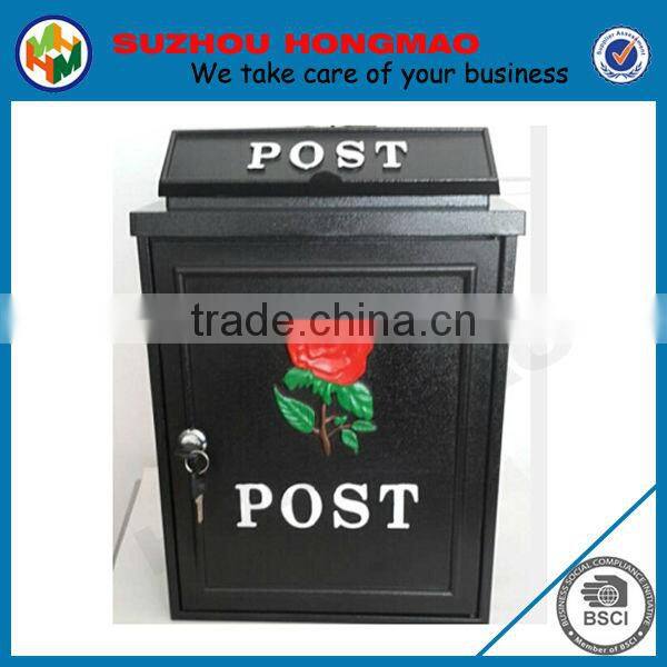 Cast Aluminum Post Box