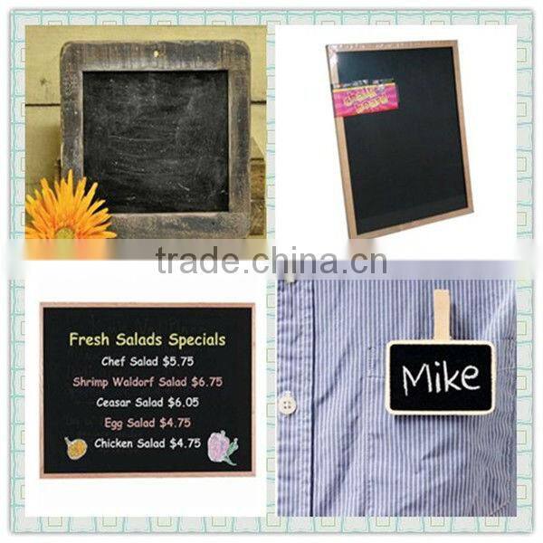 Wooden mini blackboard wooden frame blackboard