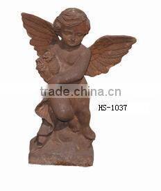 China white cast iron Life size home decor art nude woman garden statue