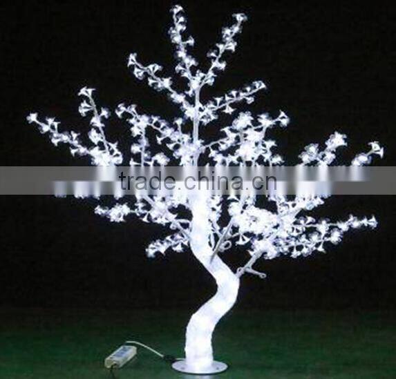 Home garden decorative 150cm Height outdoor artificial red flashing LED solar lighted up trees EDS06 1415
