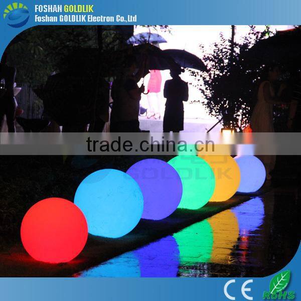 Rechargeable Lithium Battery Powered Waterproof LED Light Ball