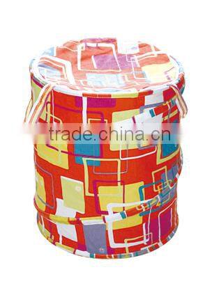 Folding Cotton Polyester Pop-up Laundry Hamper