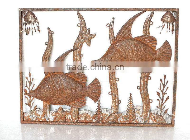 Metal wall art decor