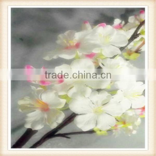 SJM091528 China home indoor decor artificial cherry blossom tree branch /cherry flower