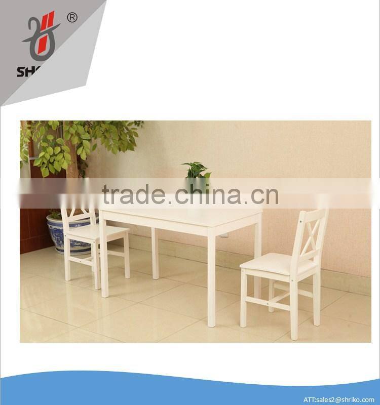 5-Piece Dining Set ,Solid wood table with 4 Side Chairs