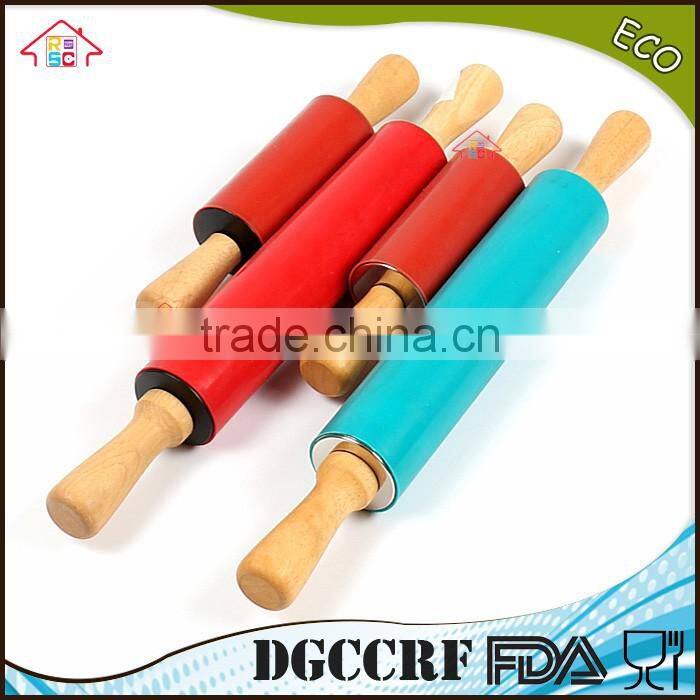 NBRSC ROLLING PIN SILICONE ROLLER COOKING BAKING CAKE BASE PASTRY KITCHEN