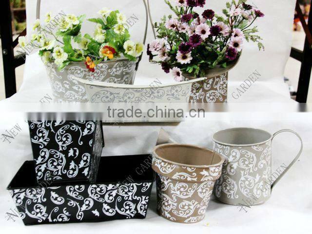 Chinese classical sticker hot garden pot wholesale