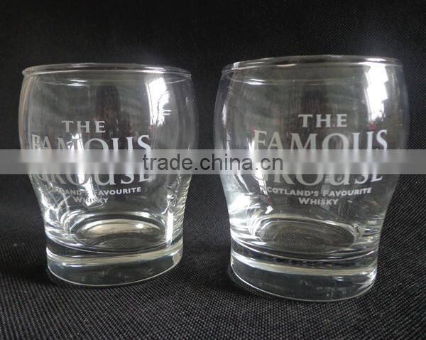 High Quality machine made cheap Whisky glass cup