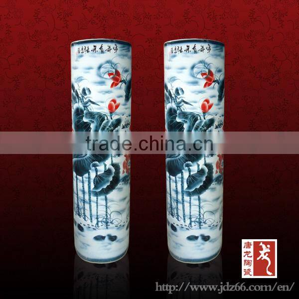 Blue and white porcelain vase large floor vases antique vases