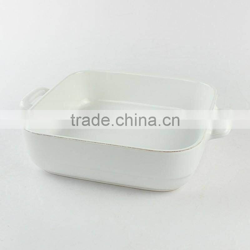 Stocklot ceramic bakeware with cheap price for wholesale