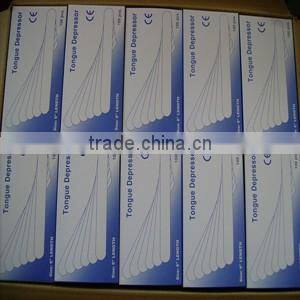 100% Natural Birch Material Disposable Wooden Waxing Sticks