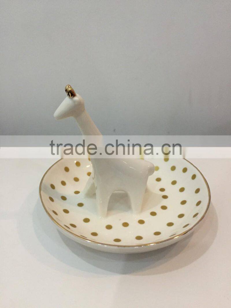 New Style Ceramic Jewelry Display Ring Holders