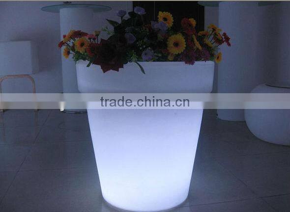 big LED flower pot