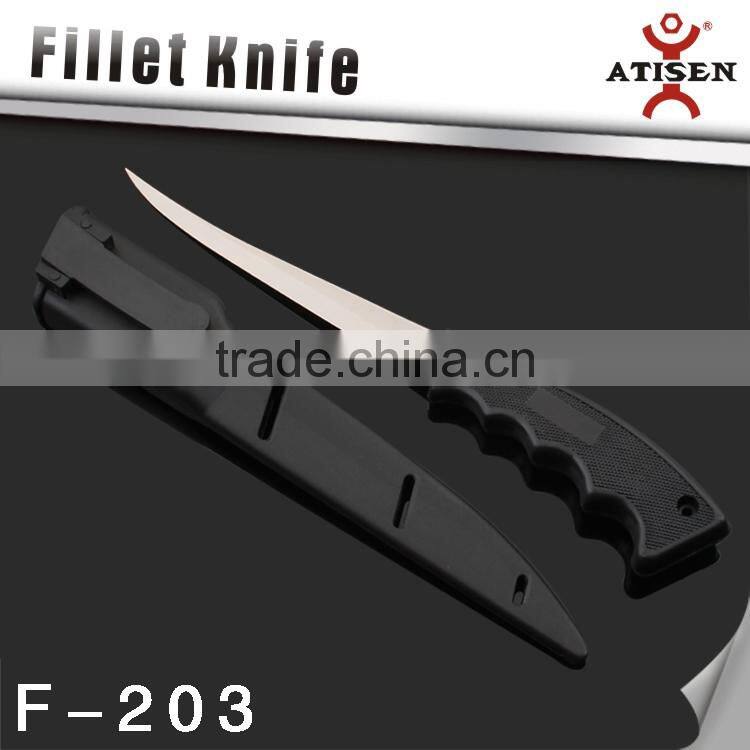 Hot sale High quality Fishing tackle ! stainless steel fishing knife F-203