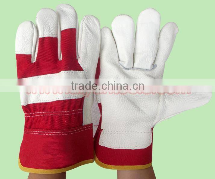 Cow leather gloves Work gloves cow split Working arc-welder's glove