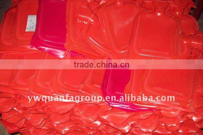 Rubber hot water bag