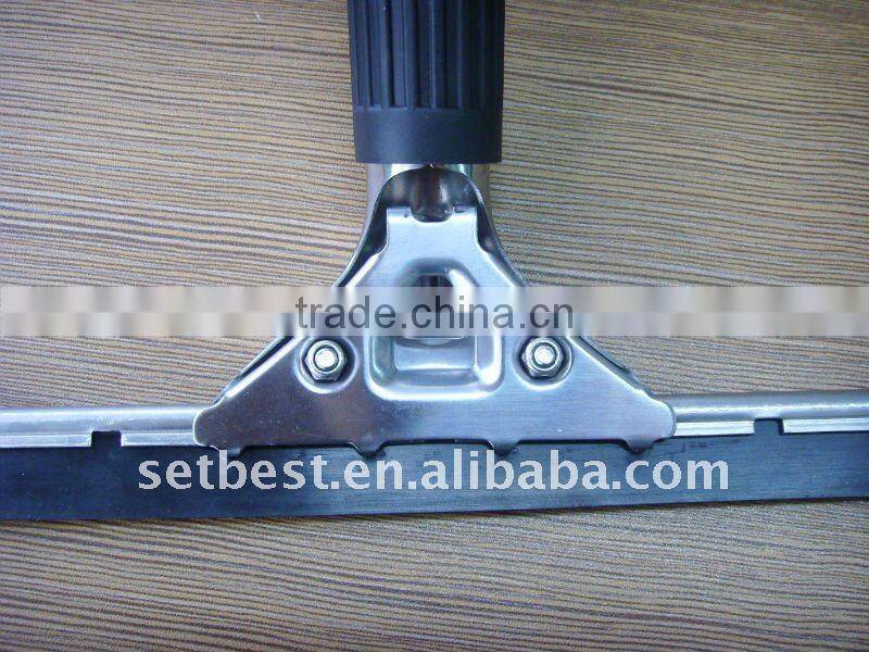 New designed stainless steel Window cleaning rubber Squeegee Pro