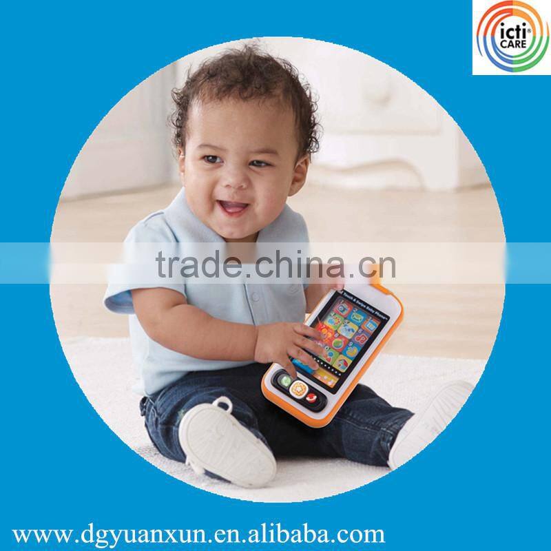 2015 new hot sale for baby phone toy buy cheap phone toy with touch screen from icti dongguan factory